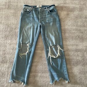 Free People Maggie Jeans Size 28